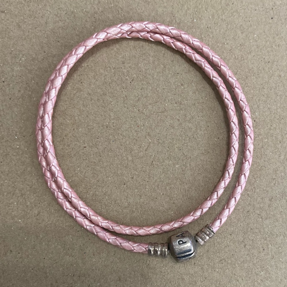 Leather pandora bracelet